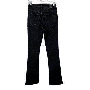 Dear John Robbie Flare Jeans size 27 Black Trail Denim NWT